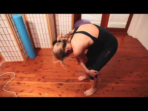 Upper Back stretch ( standing)